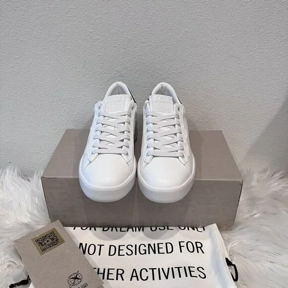 NIB Golden Goose ‘PURE STAR’ Sneaker Superstar Hi star Ball Stardan Women Sz 37 - Picture 2 of 9